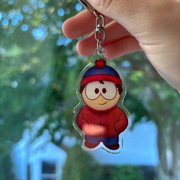 Stan Marsh Fanmade Acrylic Charm/Keychain | Cute Small Cartoon Character - Picture 3 of 3